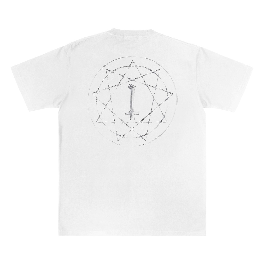 Heretic - T-shirt - Chrome White