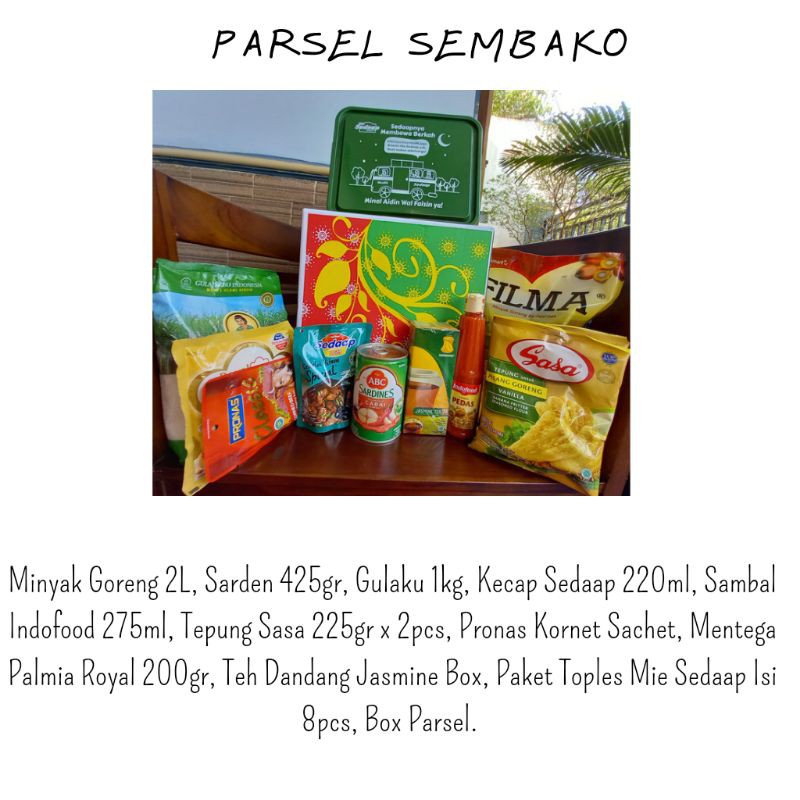 Parsel Sembako Paket Ramadhan Ekonomis