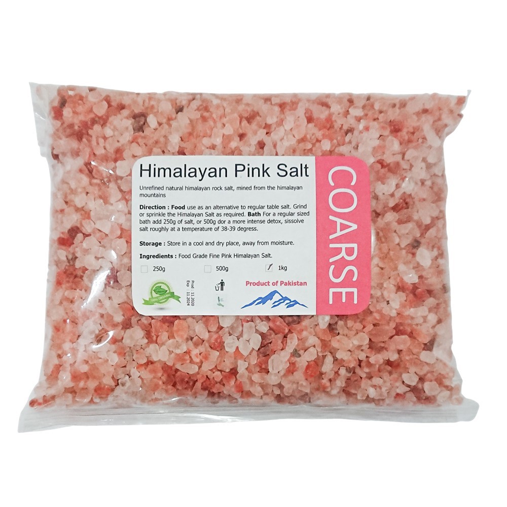 Garam Himalaya 1Kg - Natural Himalayan Pink Salt