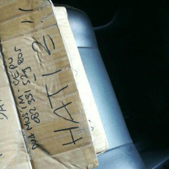 Vas Bunga Kayu Jati Kaki Polos Set 3 Pcs