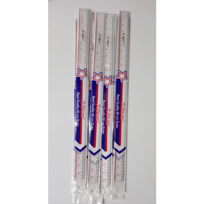 

PENGGARIS STAR 60cm | PENGGARIS PLASTIK | STATIONERY