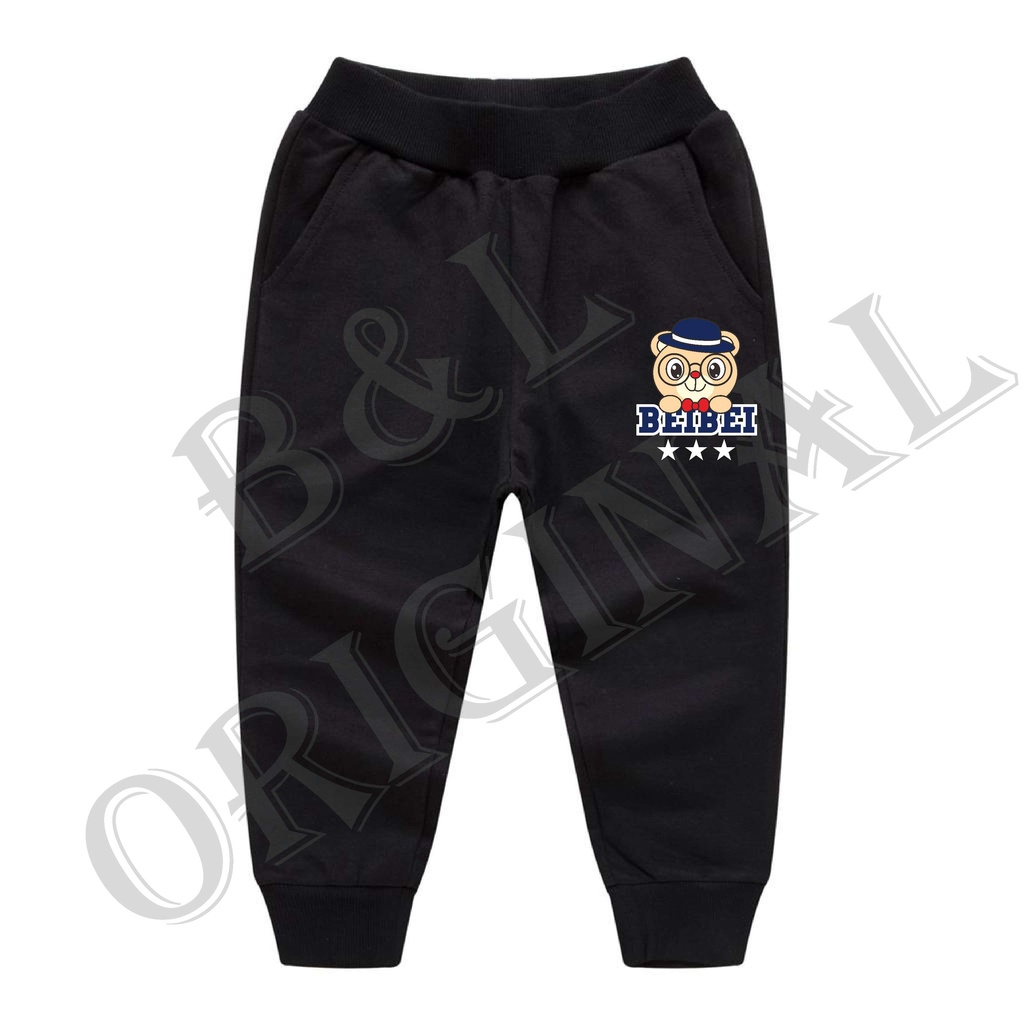 BS/COD/CELANA JOGGER BEI BEI ANAK ANAK 1-7 TAHUN//REALPIC//GOOD QUALITY