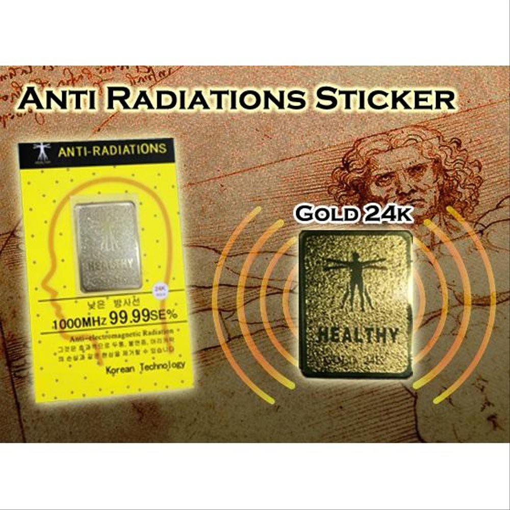Silakan Order Stiker Anti Radiasi Kesehatan - Healthy 24K Gold Sticker
