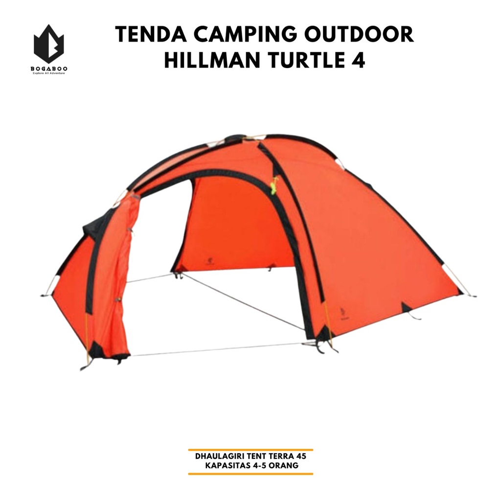 Tenda Hilman - Hilman Turtle 4 - Tenda Outdoor - Tenda Camping - TENDA DOUBLE LAYER