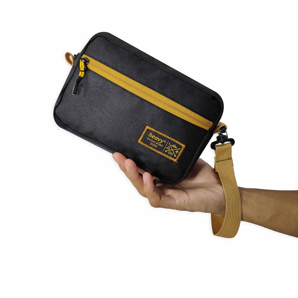 HAND BAG CLUTCH UNISEX HEAVY , handbag pria / wanita , tas tangan dan tas selempang dua multifungsi