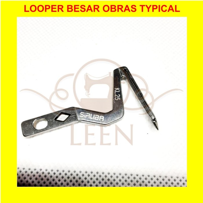 Looper Bawah Obras Benang 4 (GRADE A) KL25 Mesin Jahit Industri LEEN