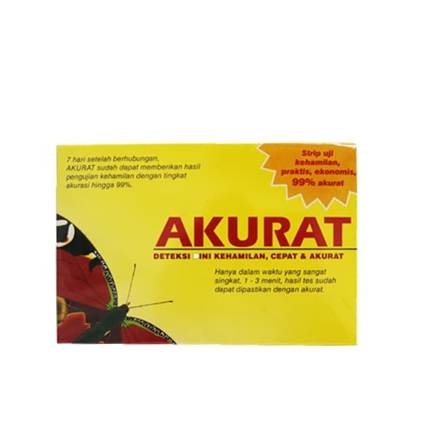 AKURAT TEST KEHAMILAN / TESTPACK / KEHAMILAN