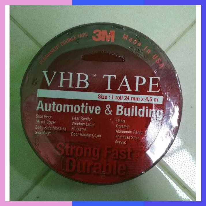 

Double Tape 3M Vhb Usa Size 24Mm X 4.5M