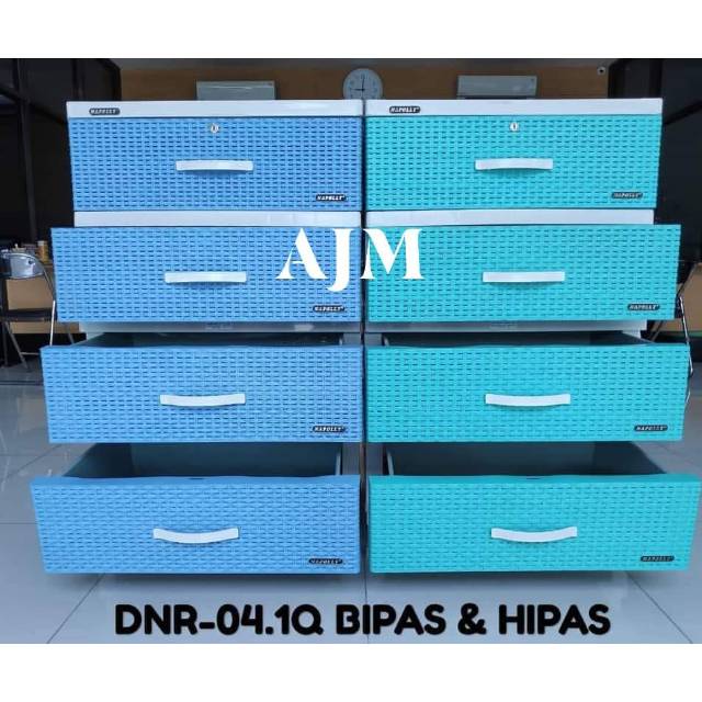 Lemari plastik napolly DNR 04 1Q