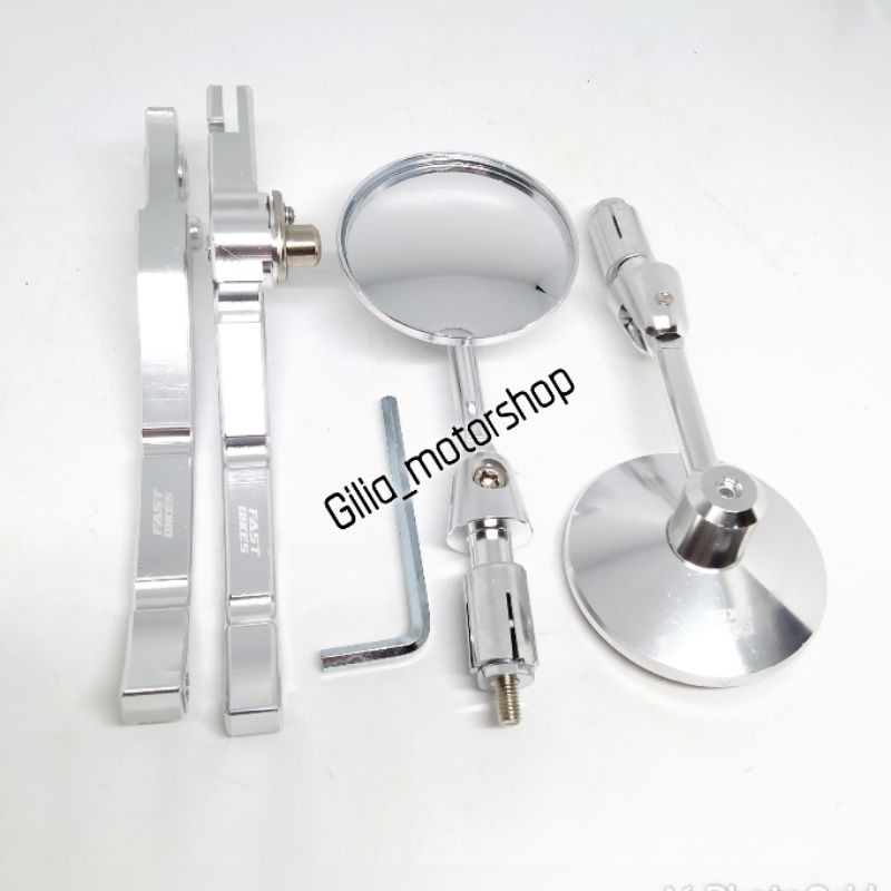 (Paket )Handle Rem Cnc + Spion Jalu Bulat  Kaca Cembung Mio J Xeon Aerox125 Soul Gt Mio M3