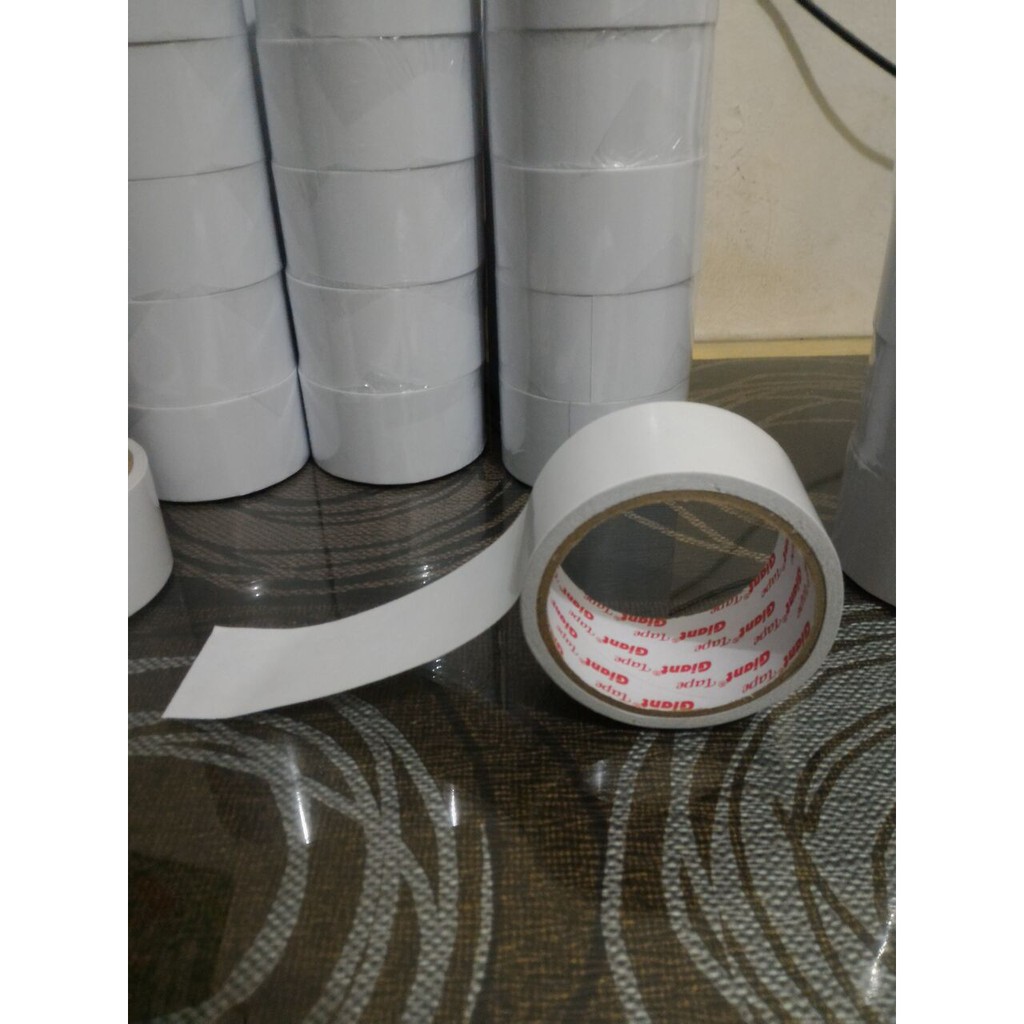 

Double Tape 48 Mm Giant Tape Berkualitas / Double Tape Kertas