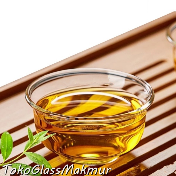 Gelas Cangkir Teh Cha Chinese Tea Cup Mini Transparent 30ml