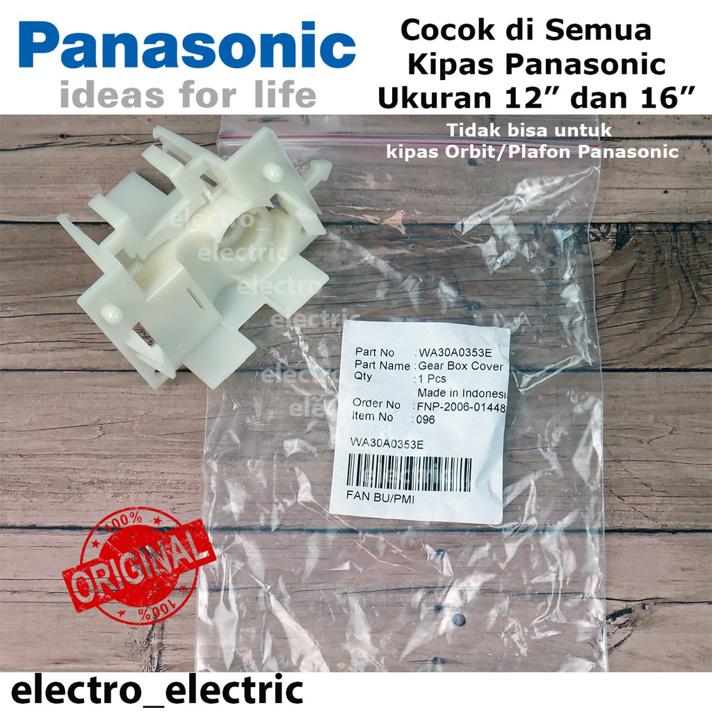 Gear Box Kipas Angin Panasonic Original