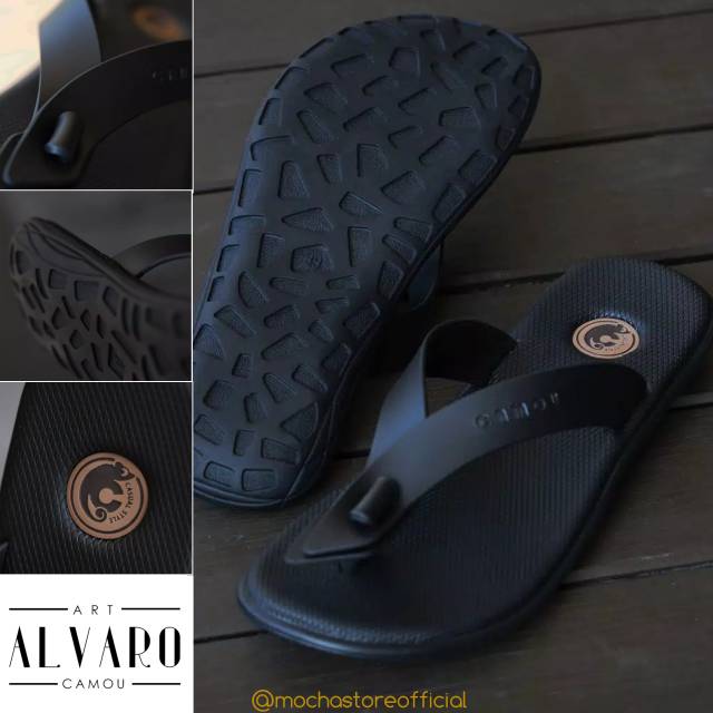Art Alvaro Collection - Sandal Casual Pria / Sandal Jepit Pria  - Camou Original