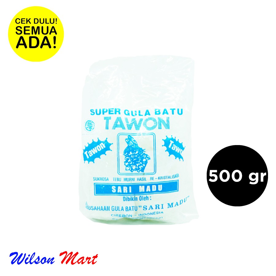 

SUPER GULA BATU TAWON SARI MADU 500 GRAM