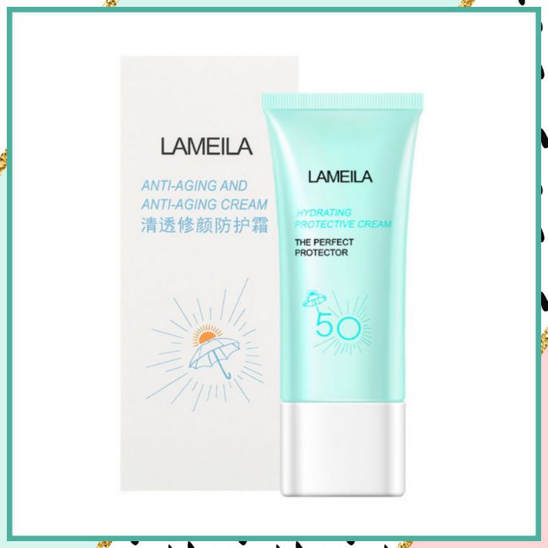 (NEW SUNSCREEN) HYDRATING PROTECTIVE AND ANTIAGING CREAM SPF50 LAMEILA