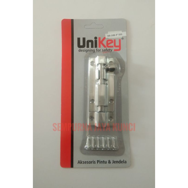 Grendel Stainless Unikey BB 108 3" SSS