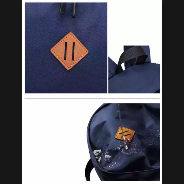 Tas Sekolah Ransel Pria Backpack Cowok Cewek SMP SMA SD SMU Murah Kent Kent Distro Murmer hitam