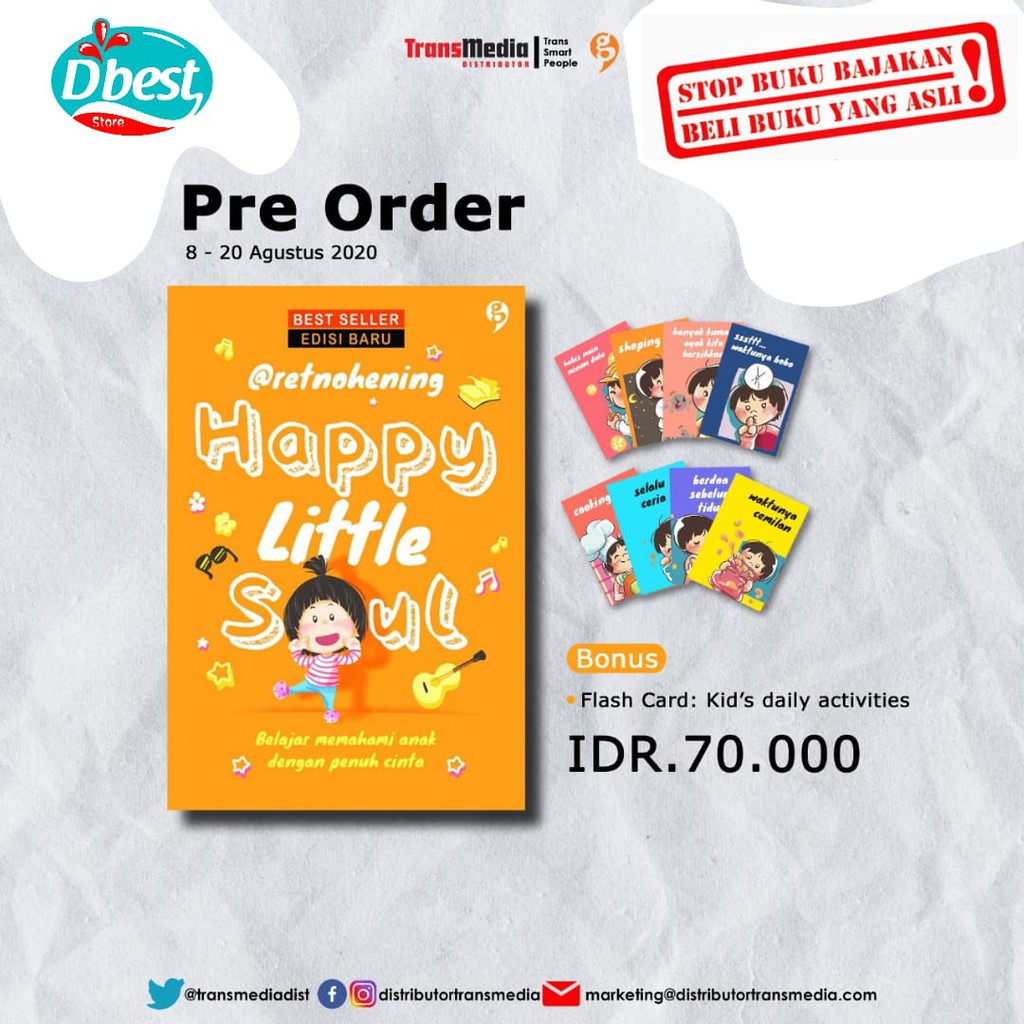 

Happy Little Soul (Edisi Baru) - Retno Hening Palupi - Gagasmedia ( BUKU ORIGINAL )