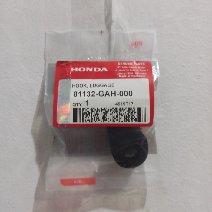 gantungan barang beat spacy vario scoopy lexi kode gad