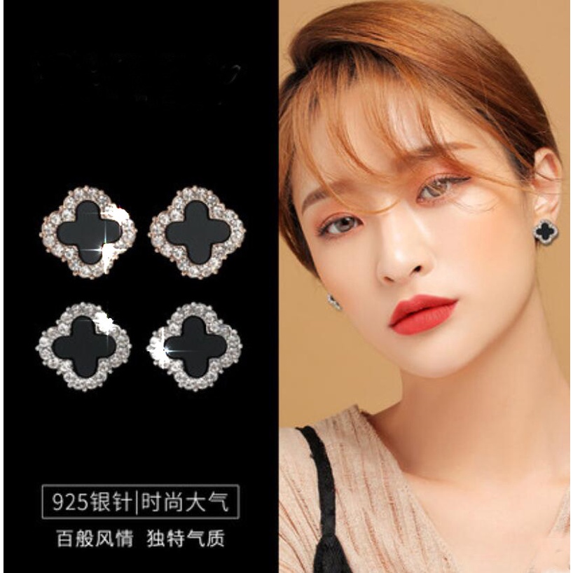 925 perak stud anting-anting wanita sederhana anggun geometris SHANZUAN Perhiasan anting-anting prib