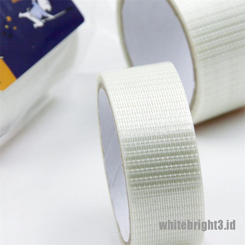 (white3) Tape Transparan Lebar 5cm Anti Air Untuk Reparasi Layangan DIY