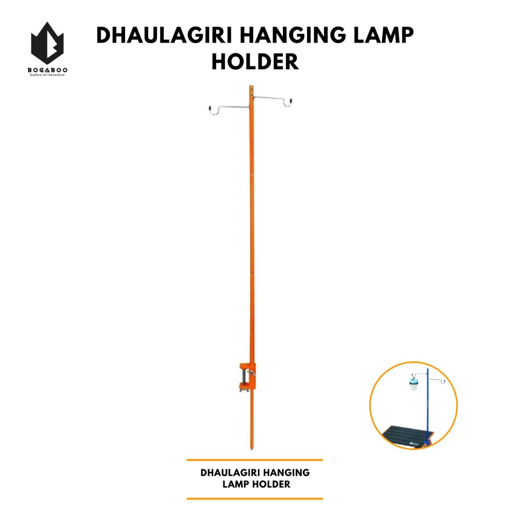 Dhaulagiri Hanging Lamp Holder - Tiang Lampu Tenda  - Cantolan Lampu Lentera - Gantungan Lampu