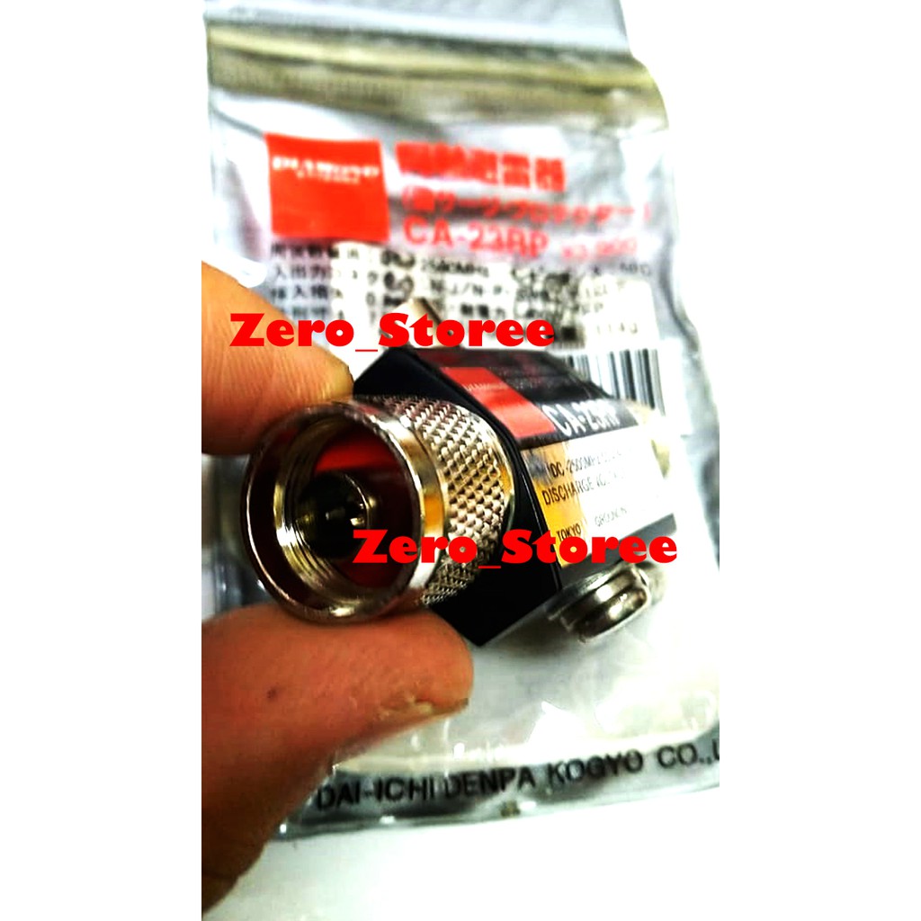 Anti Petir CA23RP N Female N male DIAMOND CA-23RP Arester Rig ssb HF Arrester Lightning N laki cewek