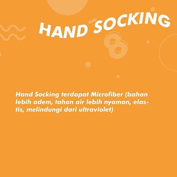 Manset Tangan Soka Handsock Jempol - Inner Hijab by SOKA International