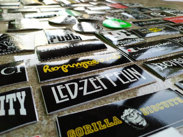 GRATIS ONGKIR Stiker distro BAHAN GRAFTAC/