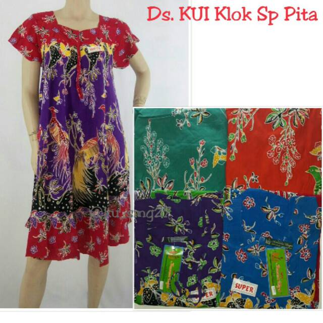 Kencana Ungu Daster KUI Klok Sp Pita