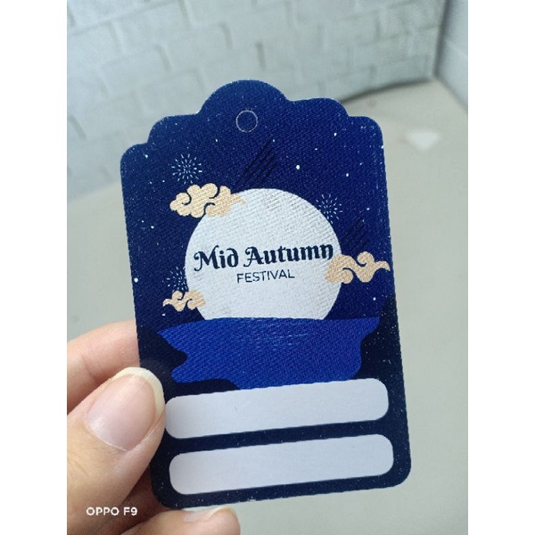 hang tag mid autumn festival moon cake festival kartu ucapan perayaan bulan hampers mooncake festiva
