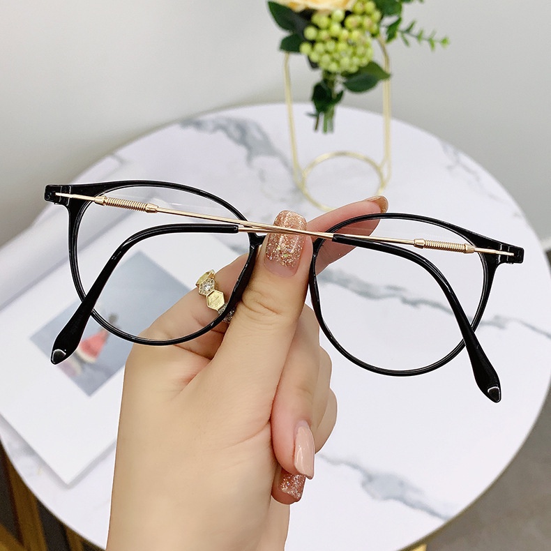 【0-500°Kacamata Myopia Anti Radiasi Have Power Untuk Pria Dan Wanita