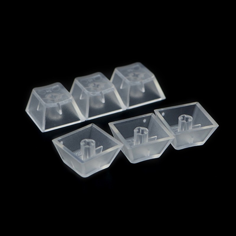 Vivi 10pcs Keycap Keyboard Mekanikal Abs Transparan Matte Backlit Untuk R4 R3 R2 R1