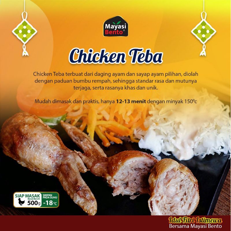 

Chicken Teba Mayasi Bento di Bandung