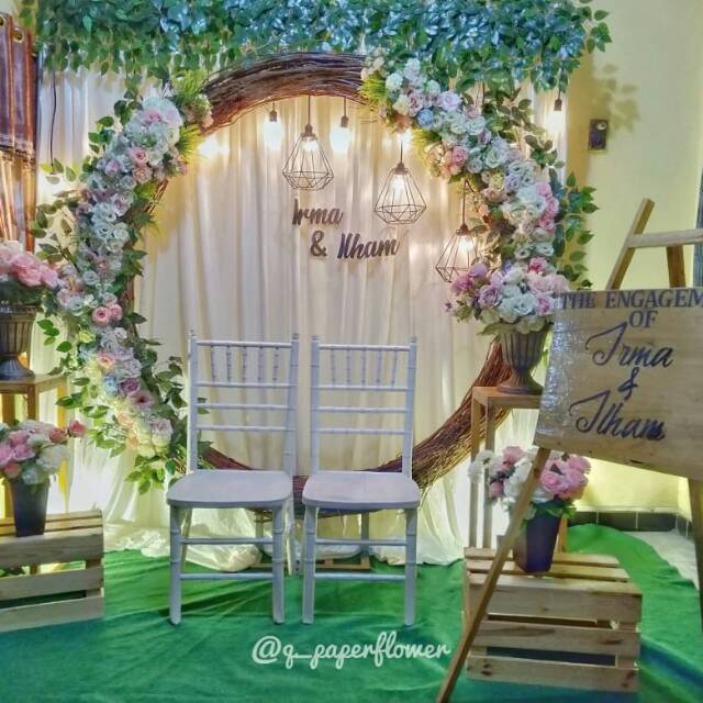 Tiang backdrop 2 layer + ongkir orderan Lintangtika