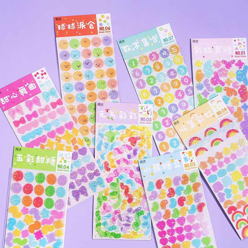 

Stiker Ribbon Confetti Lucu Untuk Dekorasi Jurnal Deco Sticker asternoon.id