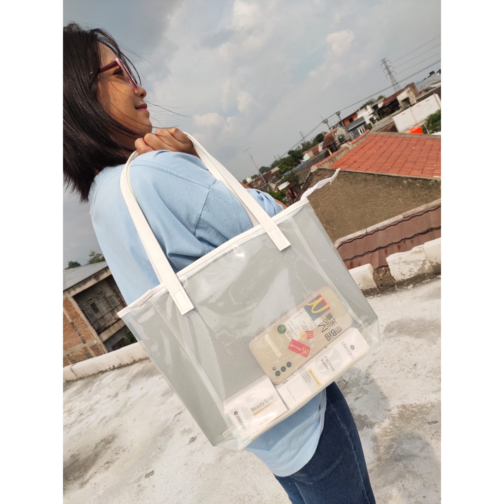 Totebag mika pvc murah ( Isni )