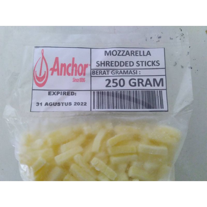 

Keju Moza Potongan Kecil 250g Anchor