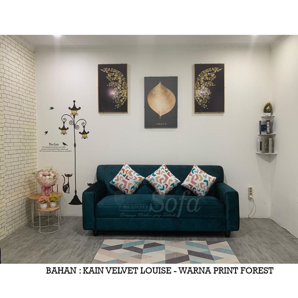 Sofa Ruang Tamu Modesty 3 Seater Louis