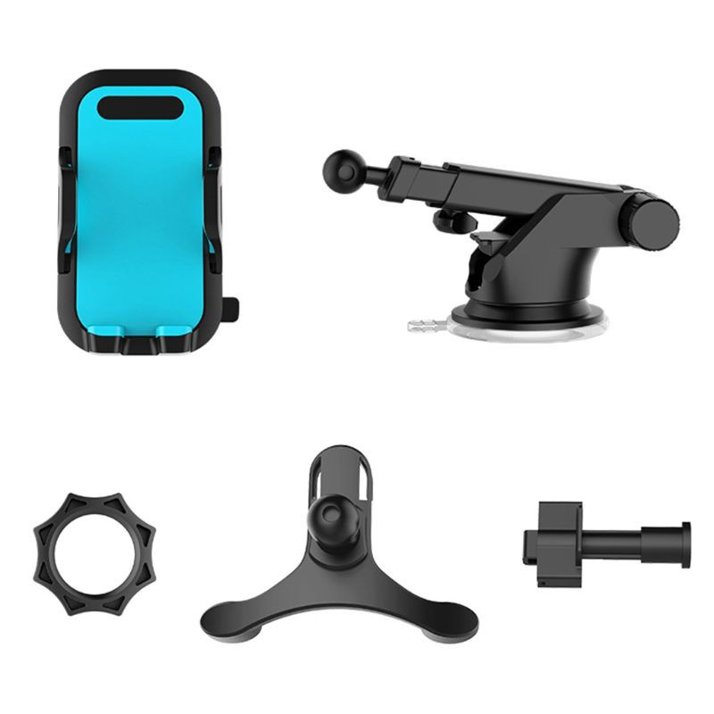 VIVI   360° Rotate Universal GPS Phone Car Mount Stand Windshield Dash Suction Cup Extendable Holder