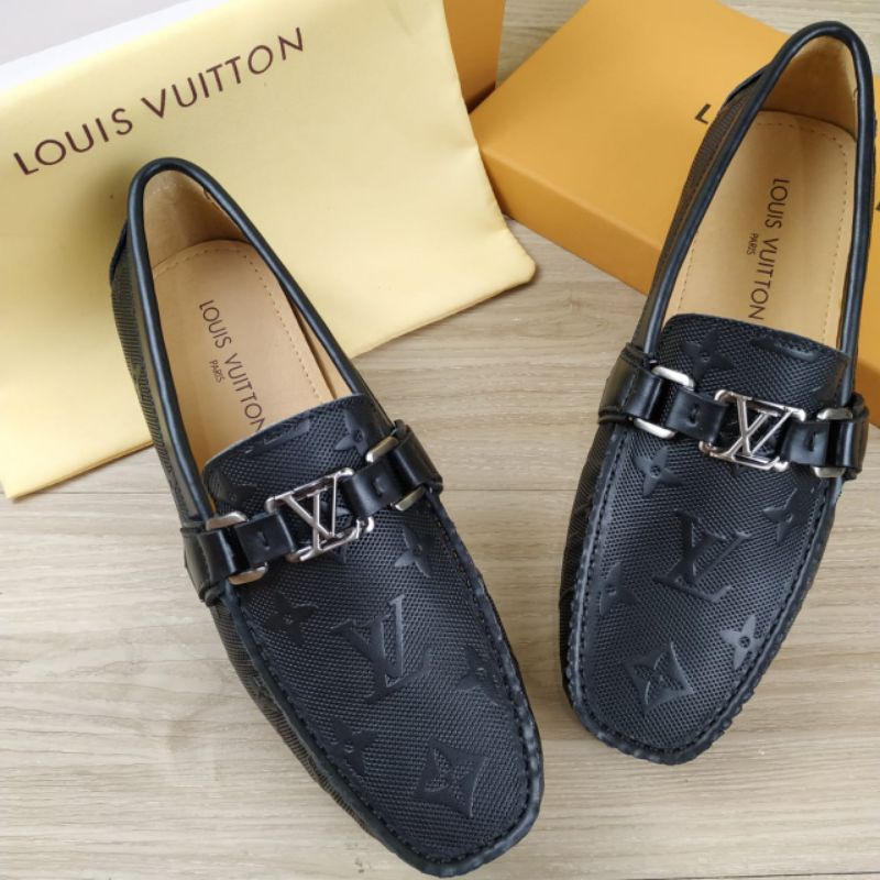 sepatu loafers pria import quality LV