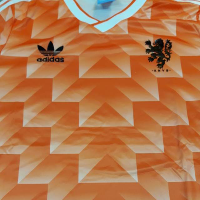 Jersey Belanda/Holland Home UERO 1988
