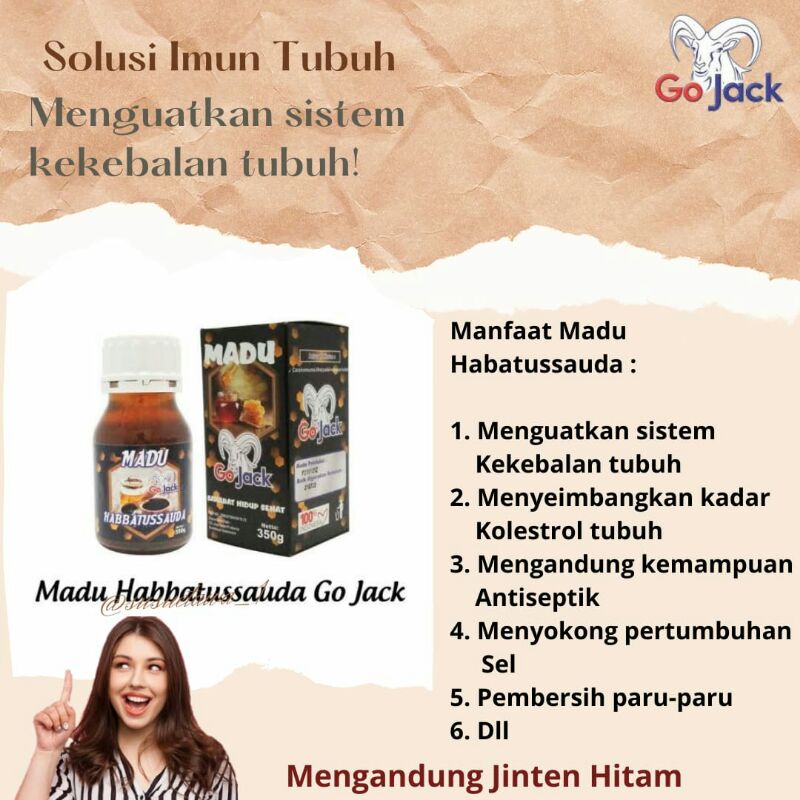 

Madu Habatussauda GoJack