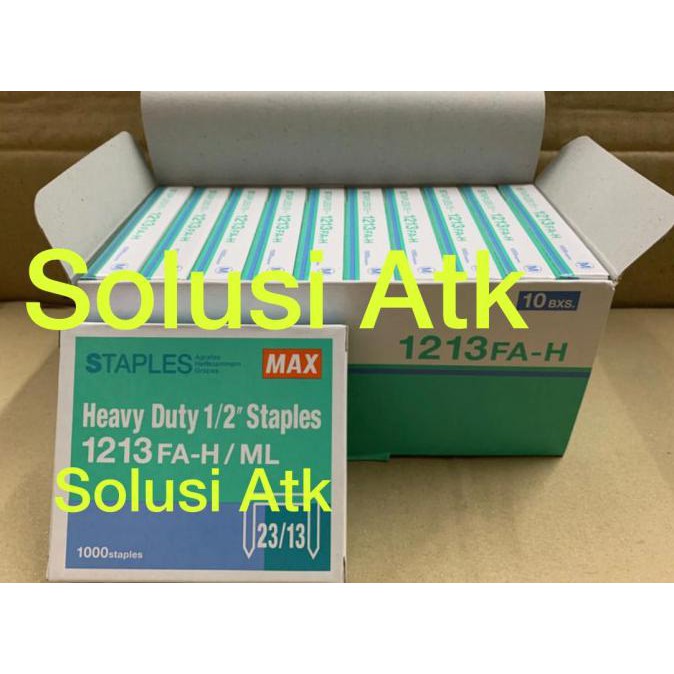 

Hemat Max Staples 1213 / Max Staples 1213Fa-H / Max 2313 / Max 23/13 Bagus
