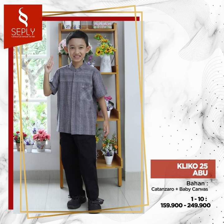 KOKO ANAK SEPLY KLIKO 25 ABU~SA'ADAH COLLECTION
