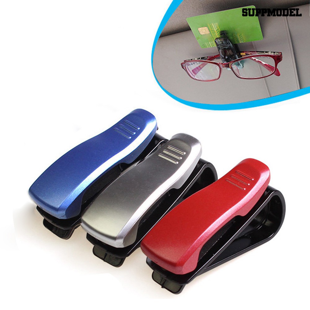 ✔ Suppmodel Multifunctional S Shape Vehicle Ticket Holder Clip Car Mount Sunglasses Clamp