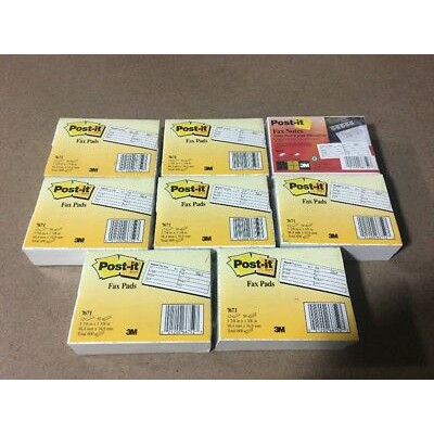 3M POST IT FAX PADS 7671 (98,4MM X 34,9MM) (PAD)