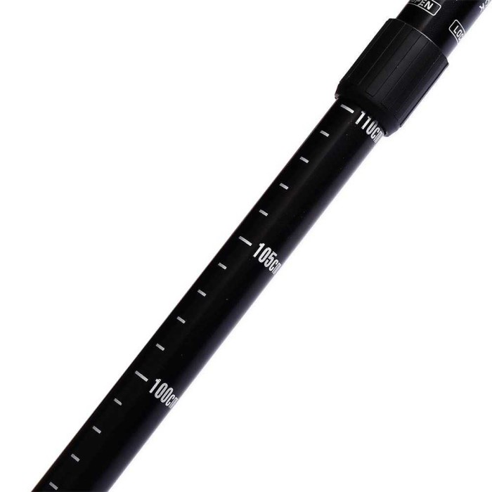 Tongkat Hiking Trekking Mendaki Gunung Telescopic 4 Section - Hitam