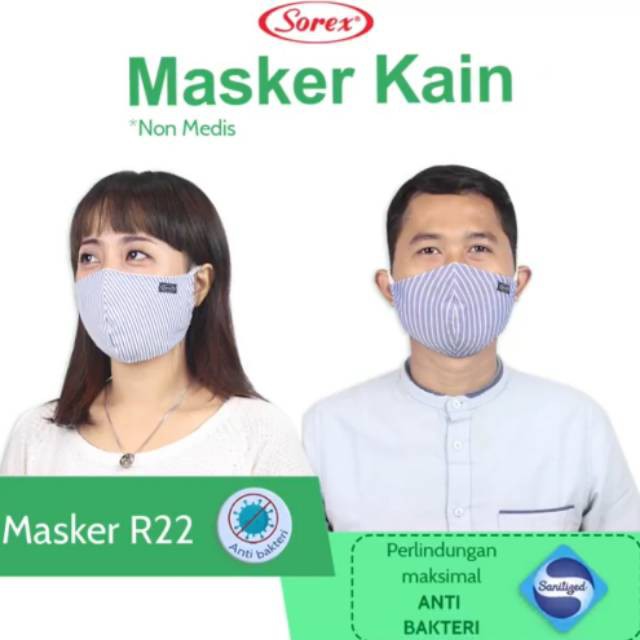 MASKER SOREX R22 NON MEDIS OBRAL